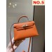 HERMES HANDBAGS Kelly mini Bag (19CM) 1:1 Quality